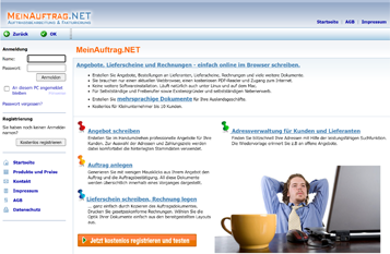 MeinAuftrag.NET - Classic-Version